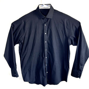 Twillory Shirt Men’s 16.5 34-35 Flip Cuff Button Up Performance Server Bartender